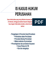 Pertemuan Ke-9 HUKUM PERUSAHAAN