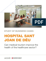 Hospital Sant Joan de Déu: Can Medical Tourism Improve The Health of The Healthcare Sector?