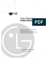 Color Television: Owner'S Manual