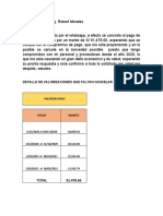 Informe de Deuda y Numero de Cuenta