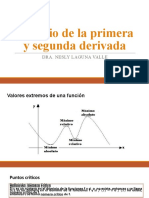 Criterio de Primera y Segunda Derivada