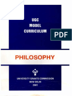 Philosophy Model Curriculum