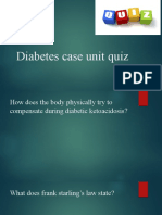 Diabetes Case Unit Quiz