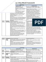 Literacy Block Framework