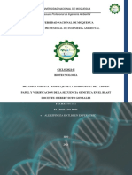 Montaje de La Estructura Del Adn en Papel