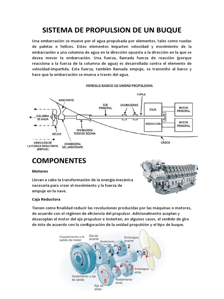 Sistema de Propulsion de Un Buque | PDF | Propulsión de naves ...