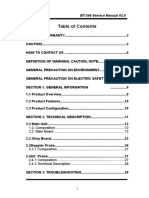 Bistos BT-300 Fetal Monitor - Service Manual