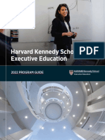 Harvard Kennedy School Executive Education: 2022 Program Guide