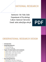 Lecture 3.observational Research Design