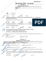 3D & Vectors - Adv Pattern Test