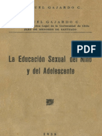 La Educación Sexual del Niño y del Adolescente (1935)