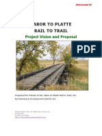 Attach 2 - Consideration of Trail Project Proposal On State-Owned Napa To Platte Rail Line