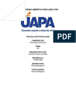 Tarea 3 de Psicopatologia 2