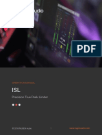 Precision True Peak Limiter: ISL Operation Manual