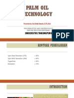 Palm Oil Technology