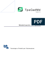 Modelización en TpaCAD: Creación de caras ficticias desde elementos de modelización