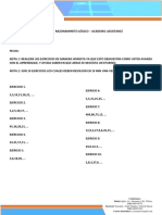 Prueba 1 - Razonamiento Lógico - Academic Assistance