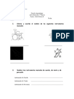 Guía de Aprendizaje Música 2° Básico