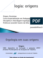 Ergologia História