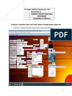 Form Tugas Aplikasi Komputer LKS Pertemuan 5 Nama Dhimas Haryo Prayoga NIM 401190049 Kelas Ekonomi Syariah B