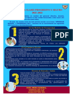 Regreso A Clases Progresivo Y Seguro 2021-2022: de Las Medidas de Bioseguridad