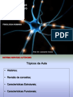 SNA - Sistema Nervoso Autônomo e suas Funções