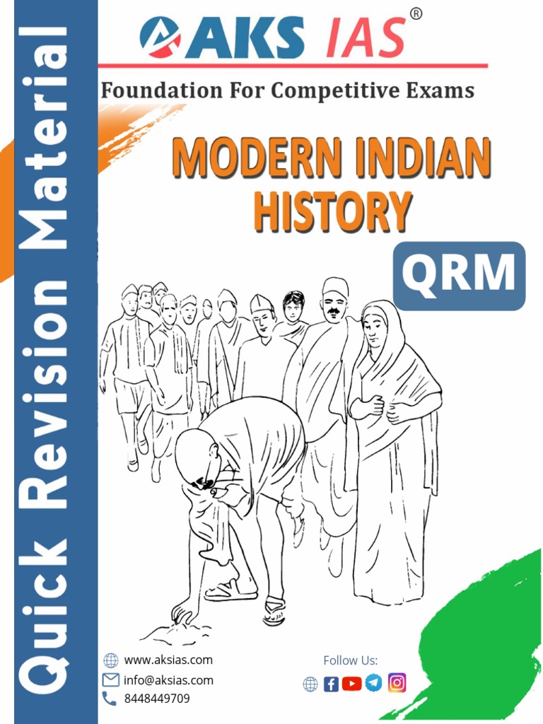 Modern Indian History for UPSC Aspirants | PDF | Indian Rebellion Of ...