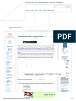 Neuroscience MCQs - Quiz Questions and Answers - Online Grade 10 Biology MCQs