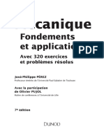 José-Philippe Pérez - Mécanique - Fondements Et Applications-Dunod (2014)