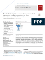 Funcionamiento Ejecutivo en El Aula, Experiencias de Docentes de Primaria Sobre Problemas e Informes Neuropsicológicos