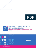 HISTORIA Y CONTEXTOS DE LA EDUCACIÓN CHILENA