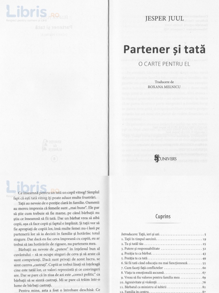 Partener Si Tata. O Carte Pentru El Jesper Juul PDF