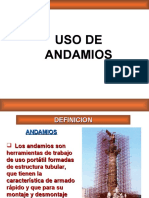3) Uso de Andamios