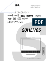 LCD TV/DVD: Service Manual Circuit Diagrams