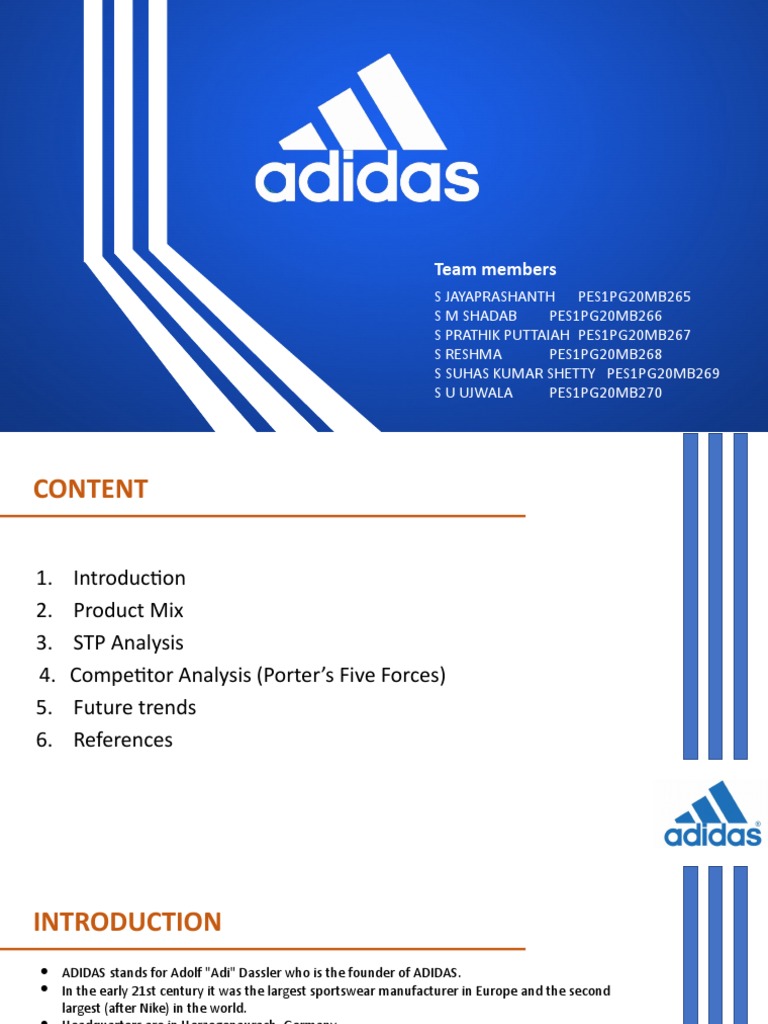 Adidas Marketing and Competitive Analysis | PDF | Adidas | Brand