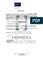Certificacion - Herrera y Herrera
