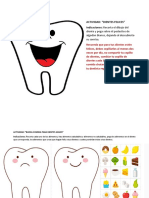 Actividades Pdf. Higiene Bucal y Lavado de Manos