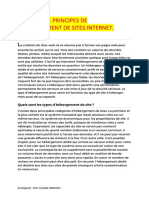 Chapitre 3. Les Principes D'hebergement D'un Site Internet