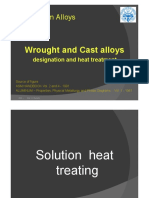 Aluminium Alloys: Wrought and Cast Alloys