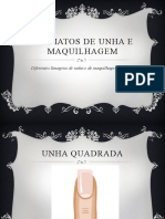 Formatos de unha e maquilhagem