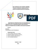 Gestion de Proyectos Tecera Fase