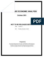 Economic Analysis Oct 21 - TN Labor Department