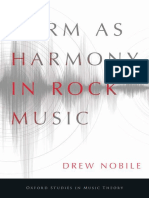 Armonía, Forma Musical y Rock