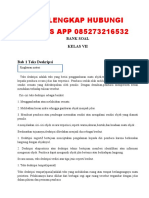 Bank Soal Kelas Vii Bab 1 Teks Deskripsi PDF Free
