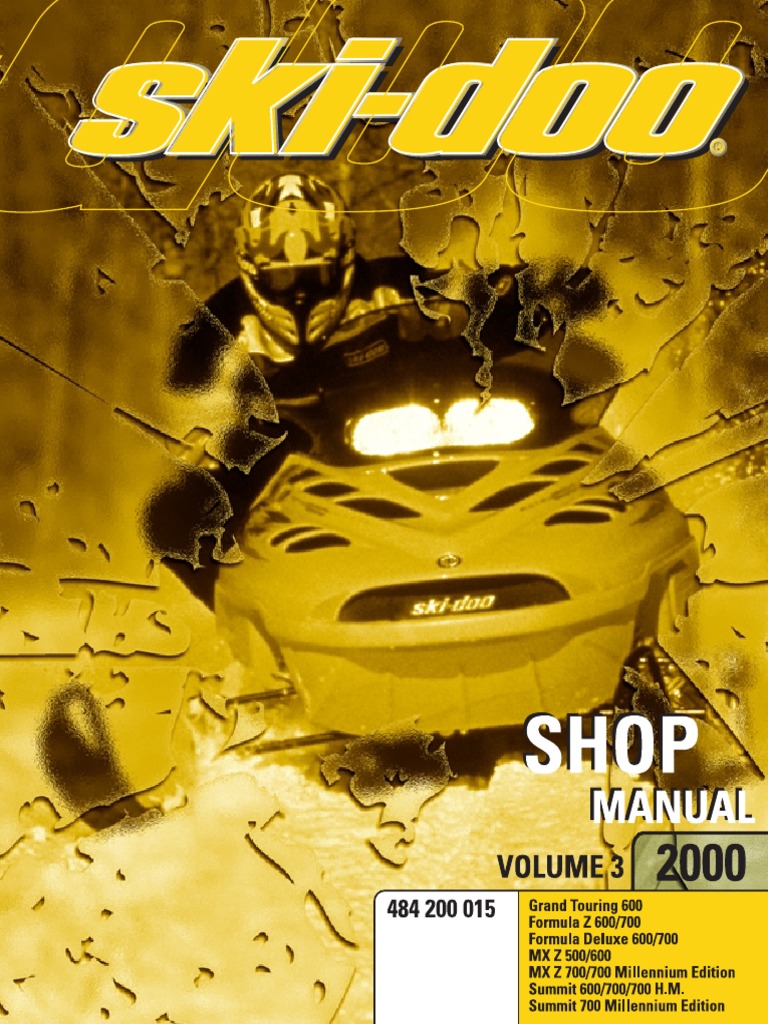 2000 Ski Doo Vol III SM 02710 | PDF | Nut (Hardware) | Screw