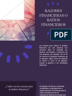 Felipe Neri Razones Financieras o Ratios Financieros