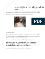 Hipatia de Alejandría