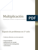 Estructura Multiplicativa