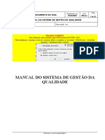 Manual SGQ Organização X