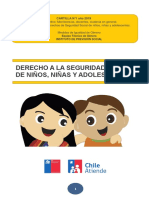 Cartilla 1 2019 Derecho Seguridad Social Ninos Ninas Adolescentes